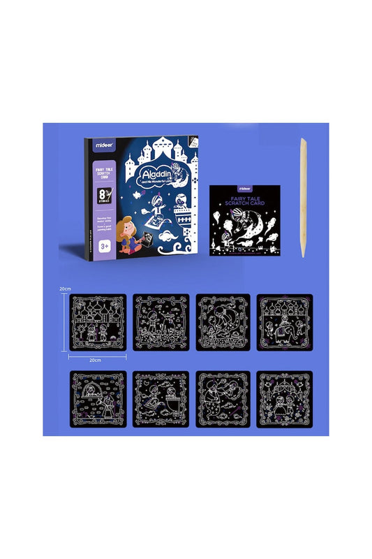 Scratch Card Kit - Aladdin - Marah Kids