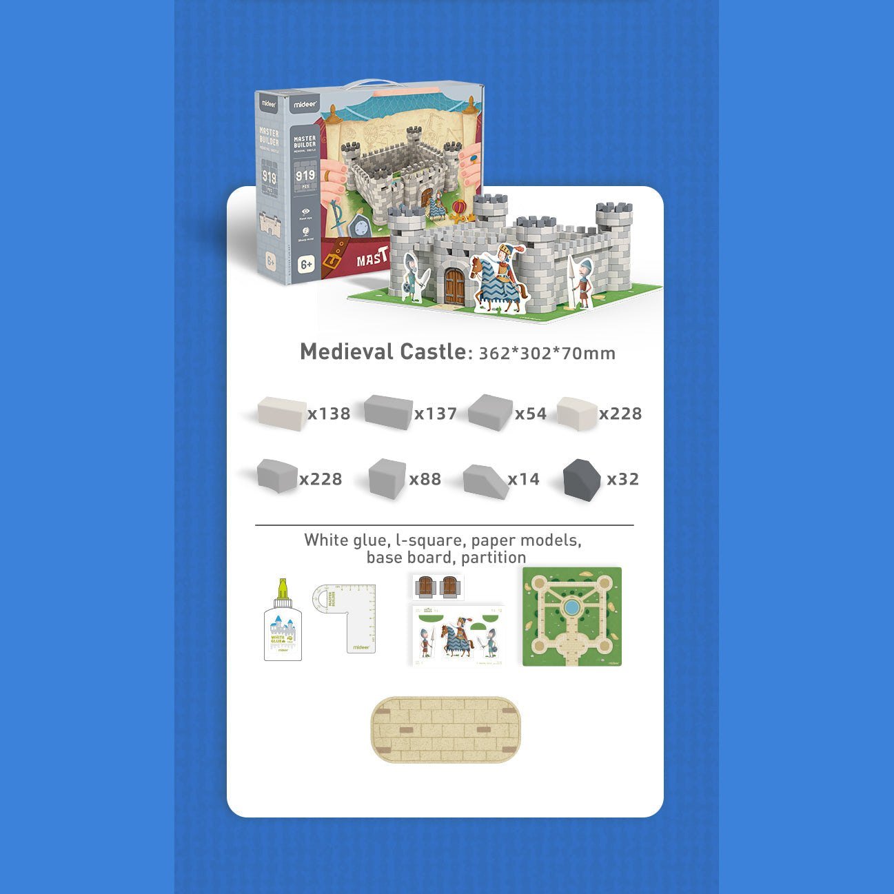 Master Builder - Knight Castle - Marah Kids