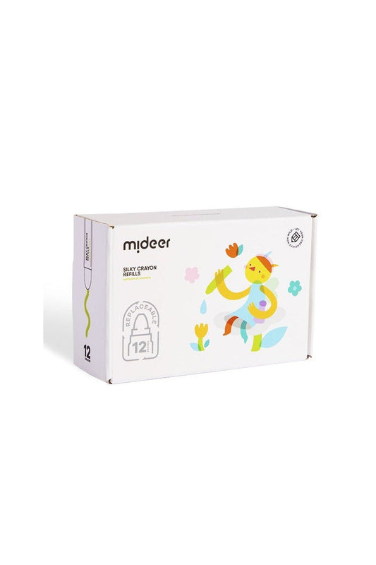 Rotary Crayon Refills - 12 Colors - Marah Kids