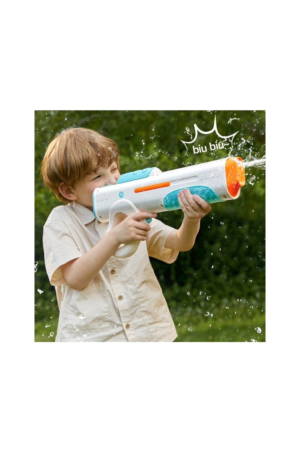 Electric Water Gun - Pink - Marah Kids