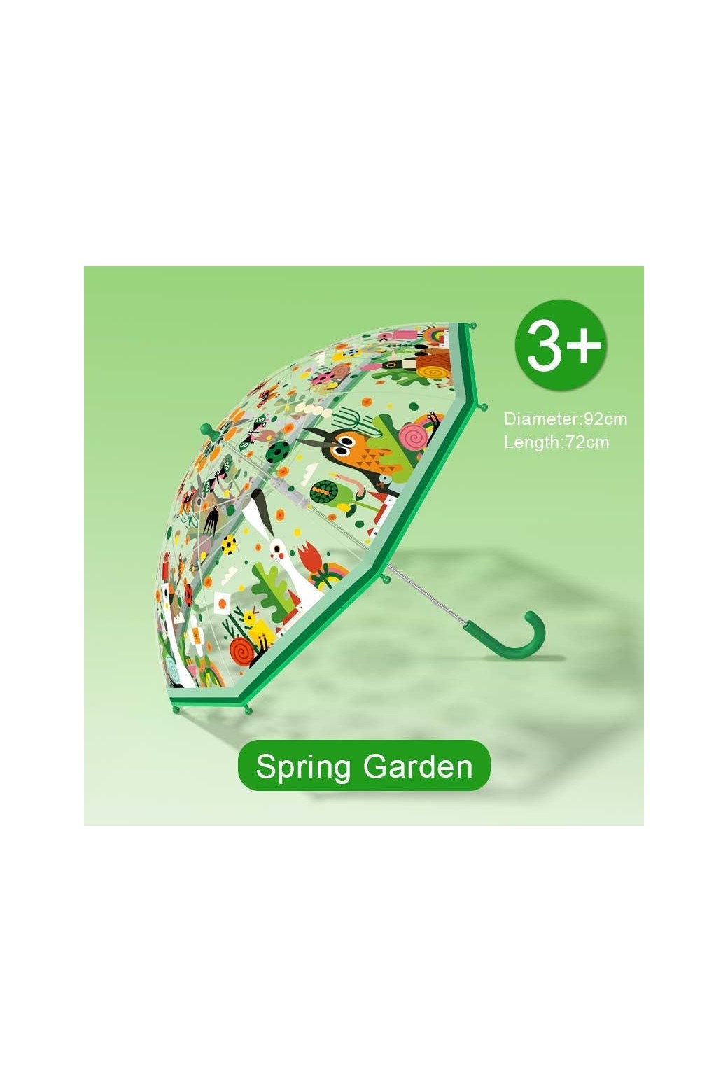 Large Kids Umbrella - Spring Garden