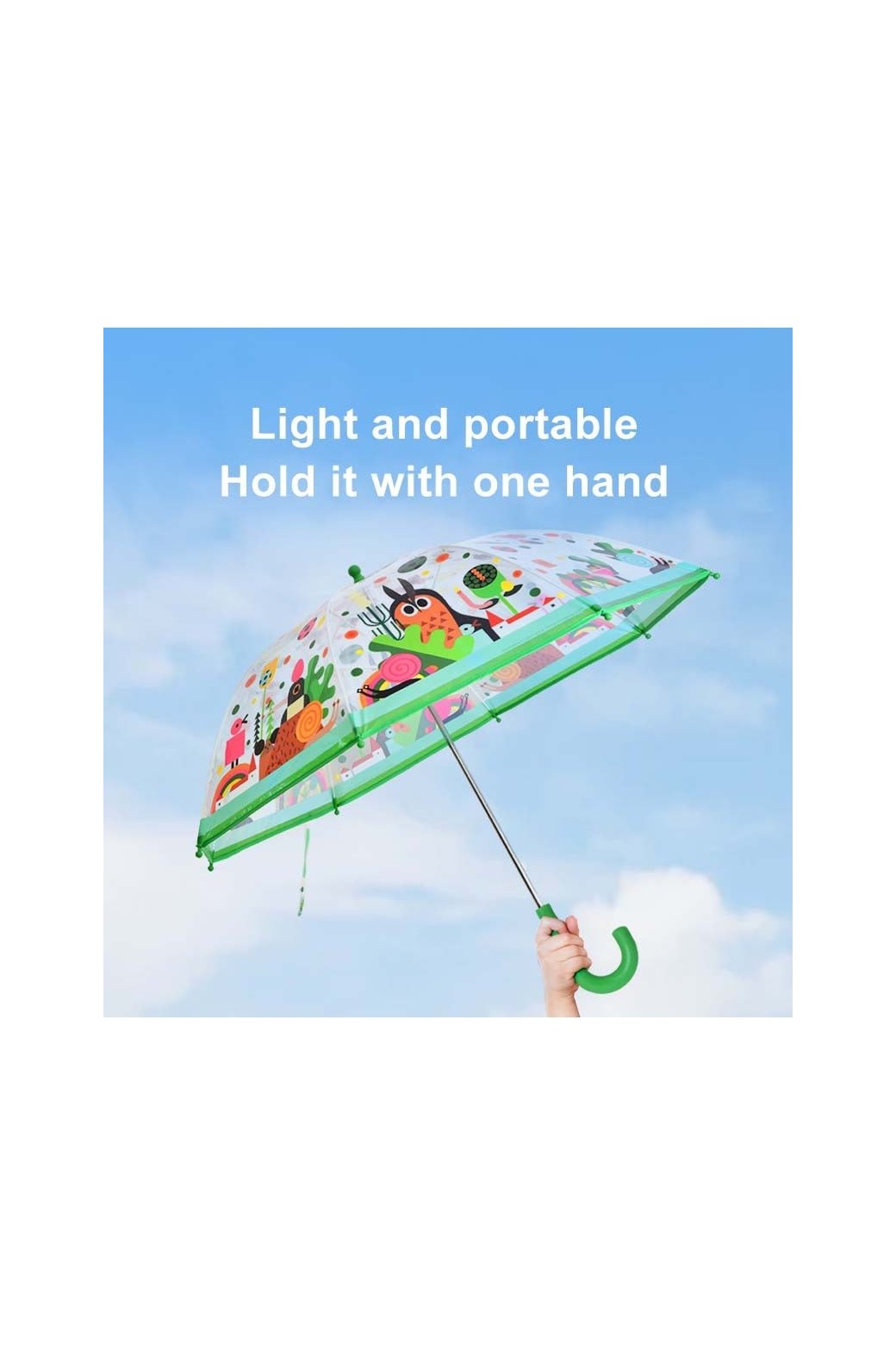 Large Kids Umbrella - Spring Garden
