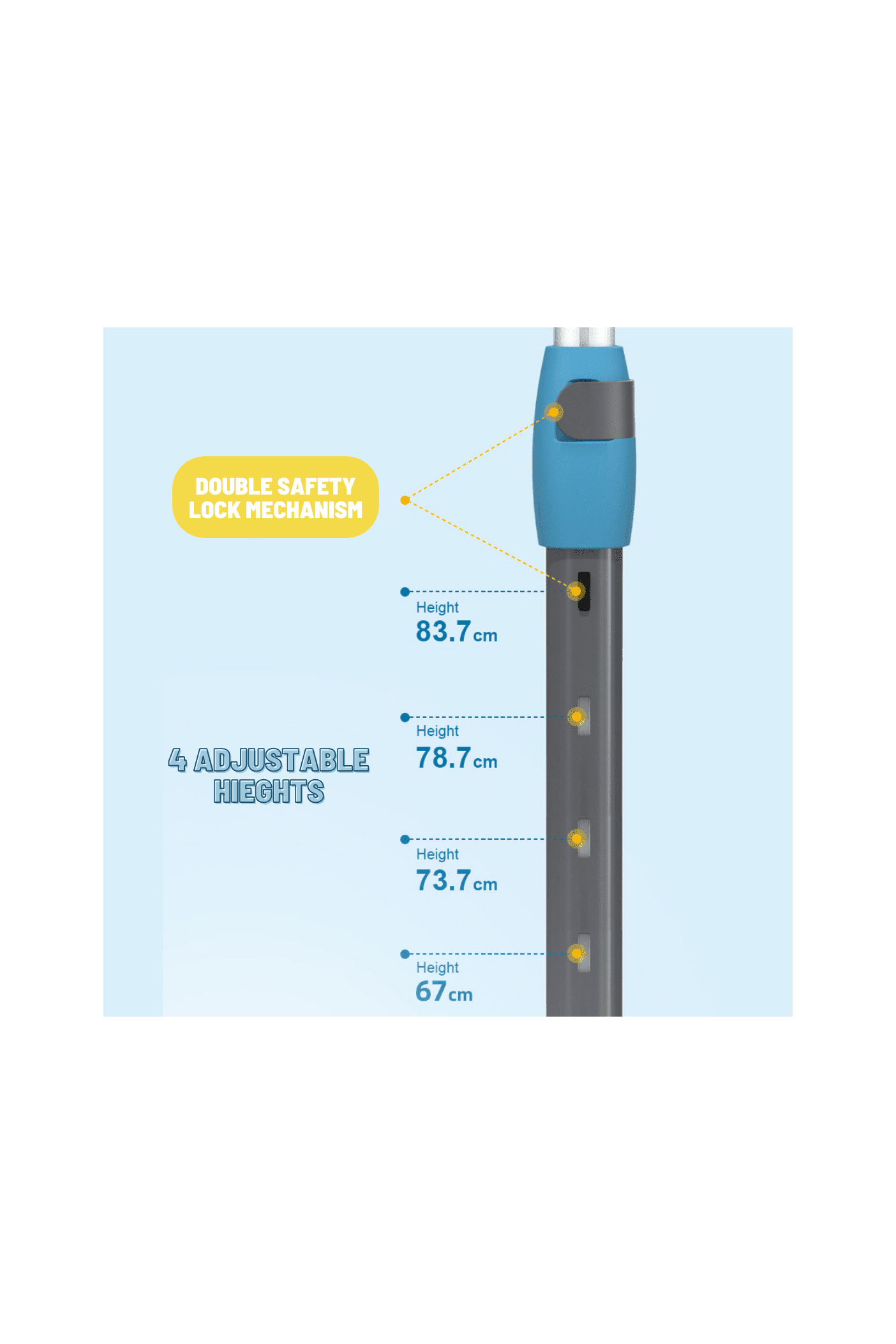 Foldable Scooter Led - Pink - Marah Kids