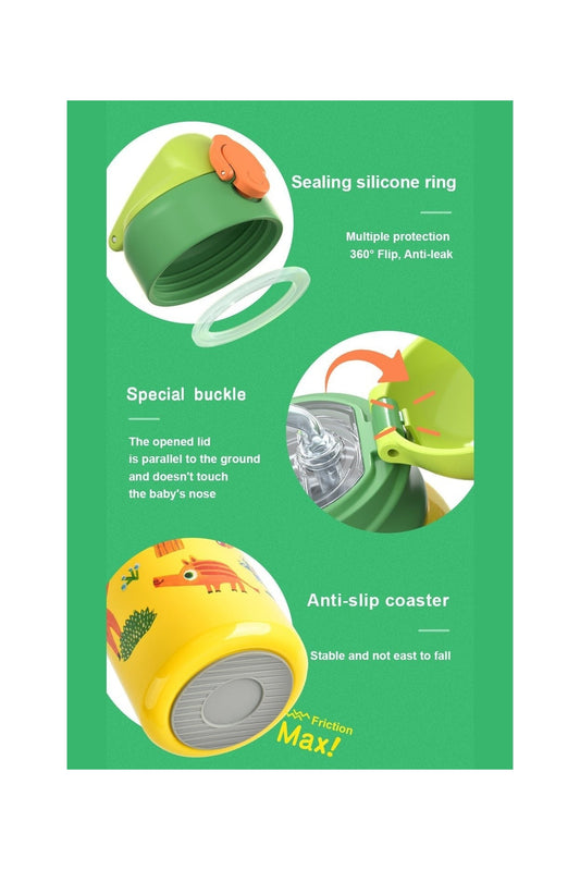 Vacuum Insulated Bottle - Unicorn - 450Ml - Marah Kids