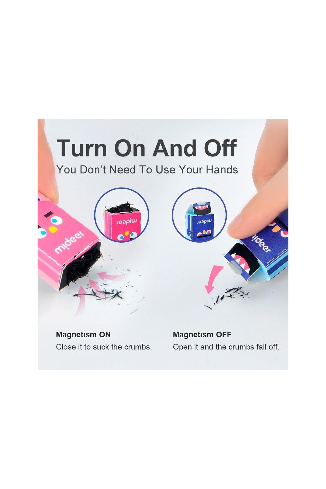 Magnetic Eraser - Pink