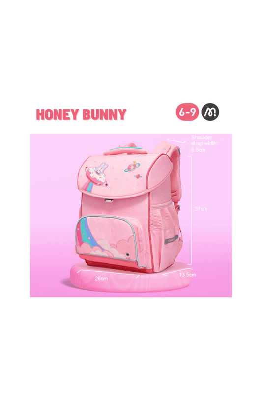 Ergonomic Kids Backpack - 15 - Inch - Pink - Marah Kids