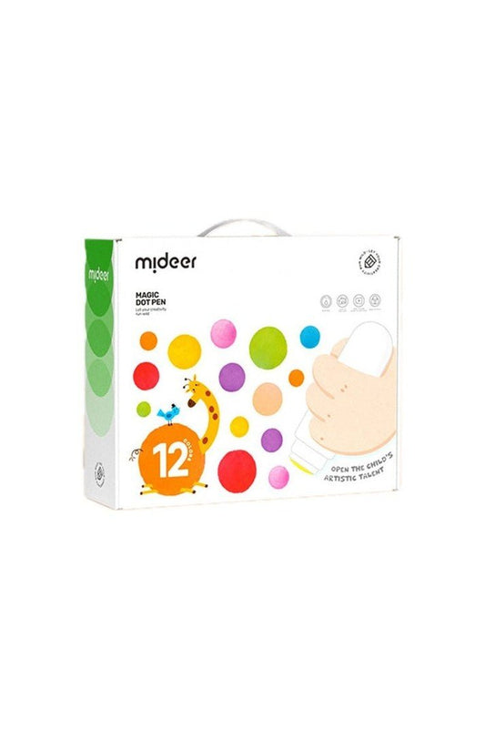 Magic Dot Markers - 12 Colors - Marah Kids