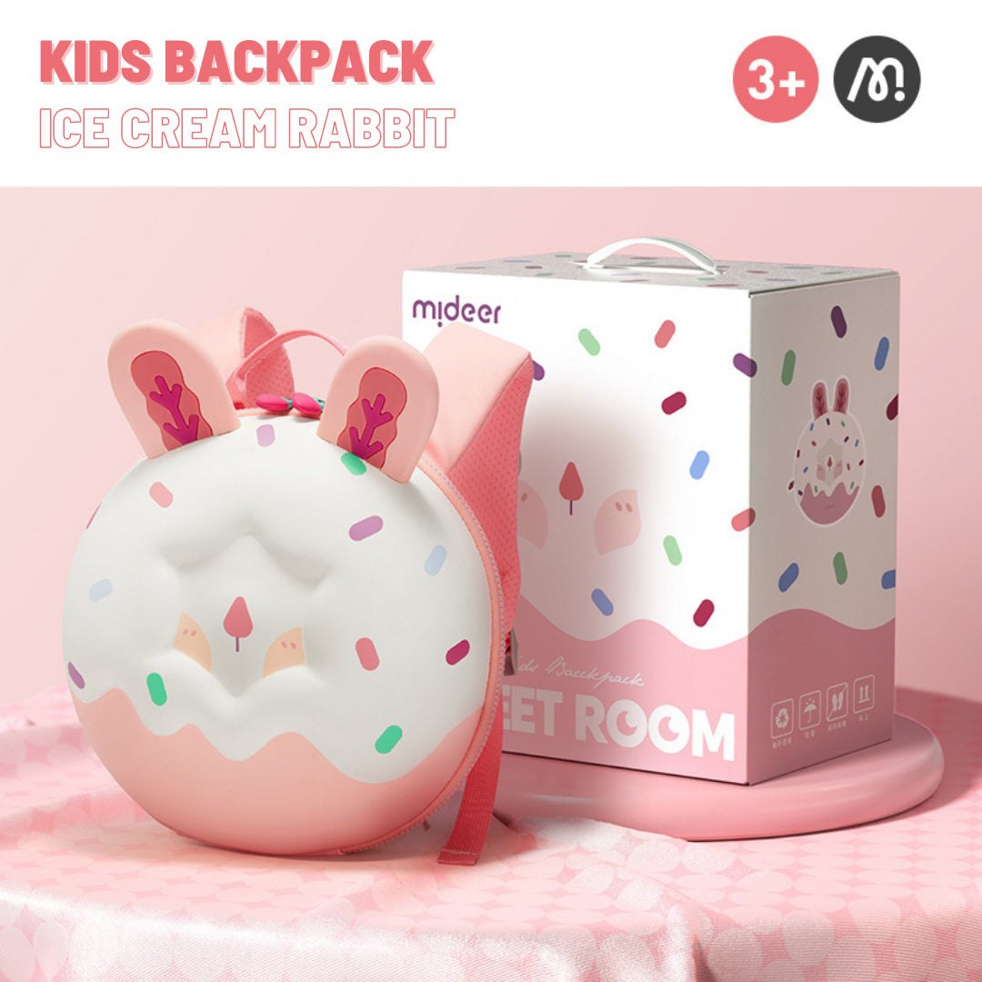 Ice Cream Rabbit Kids Backpack