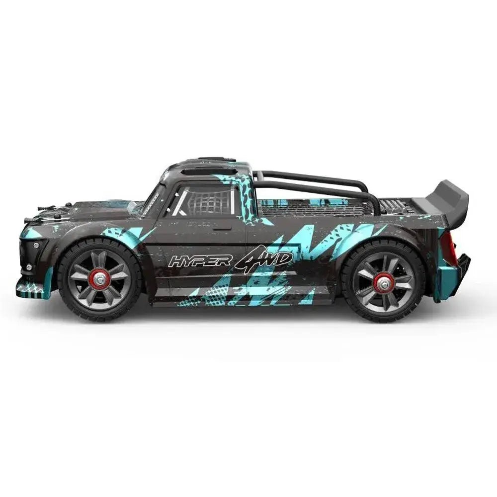 MJX – Brushless RC Hobby Grade Truck 2S Battery | High Speed, 2.4Ghz Remote Control | 1:14 Scale Radio Controlled Off - roader Electronic Monster R/C Truck | RTR, All Terrain - Blue - Marah Kids