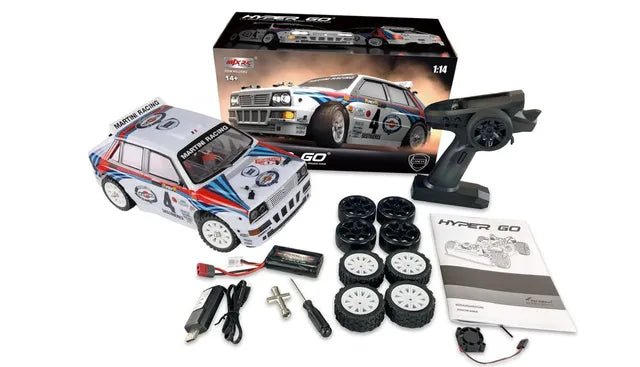 MJX - HYPER GO 1:14 Brushless RC Drift Car | 2.4 RTR, 4WD OFF - Road Car | 42km/h High speed | Suitable Ages 146 (White) - Marah Kids