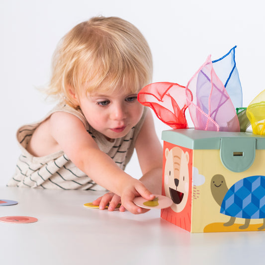 Taf Toys - Magic Sensory Baby Tissue Box - Marah Kids