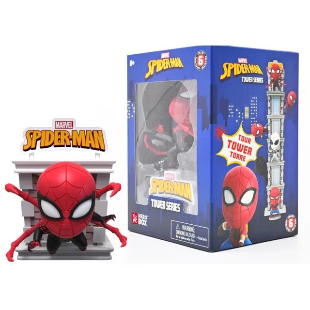 Maxx - Spiderman Tower Series W/Window Box 6Ass - Marah Kids