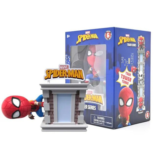 Maxx - Spiderman Tower Series W/Window Box 6Ass - Marah Kids