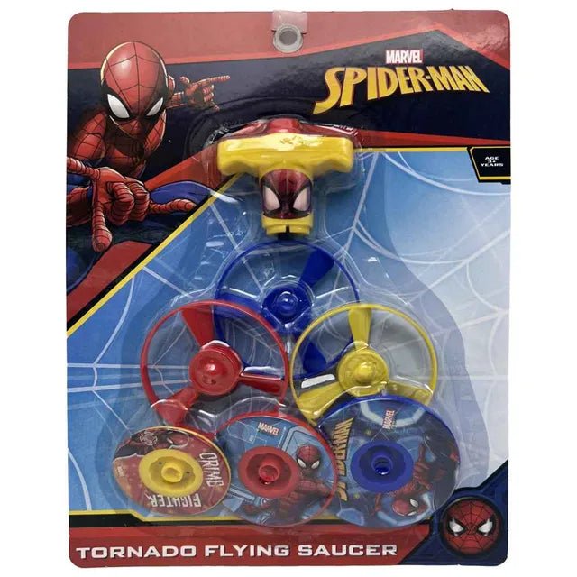 MARVEL SPIDERMAN TORNADO FLYING SAUCER - Marah Kids