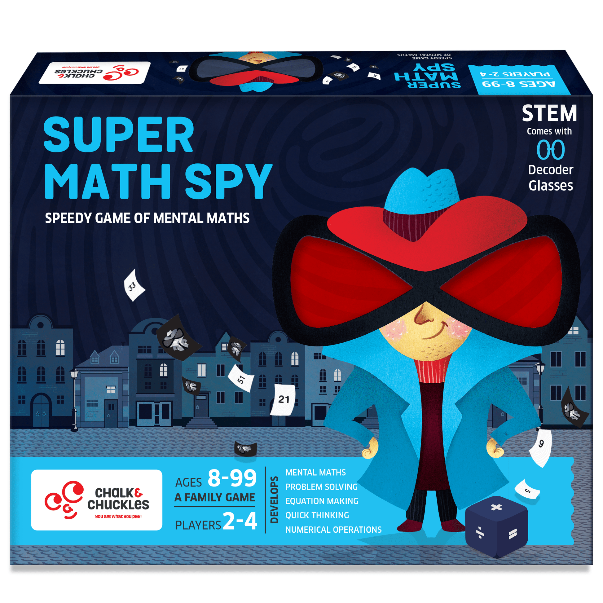 Chalk & Chuckles - Super Math Spy - Marah Kids