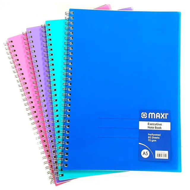 Maxi Wire - O - Colored Pp Notebook A5 80 Sheet - Marah Kids