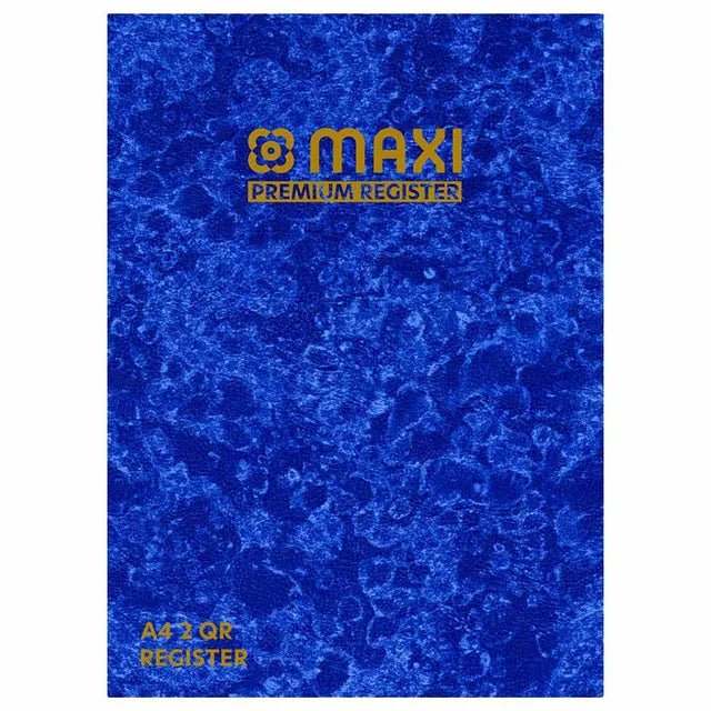 Maxi Register Book A4 2Qr 60Gsm 96 Sheets - Marah Kids