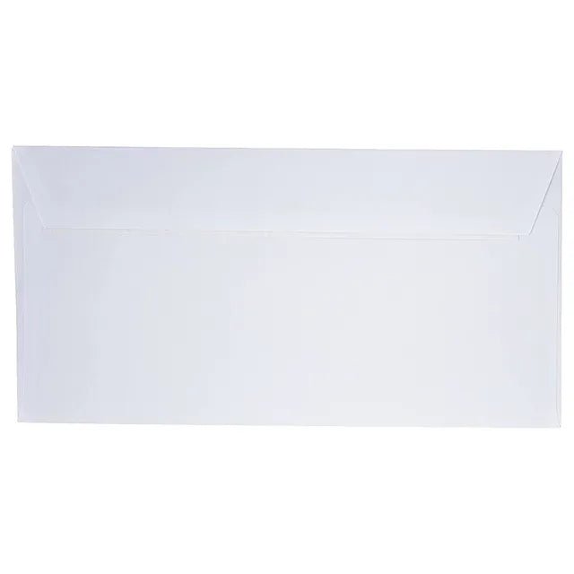 Maxi White Envelopes 80Gsm 4" X 9'' P&S 50Pc - Marah Kids