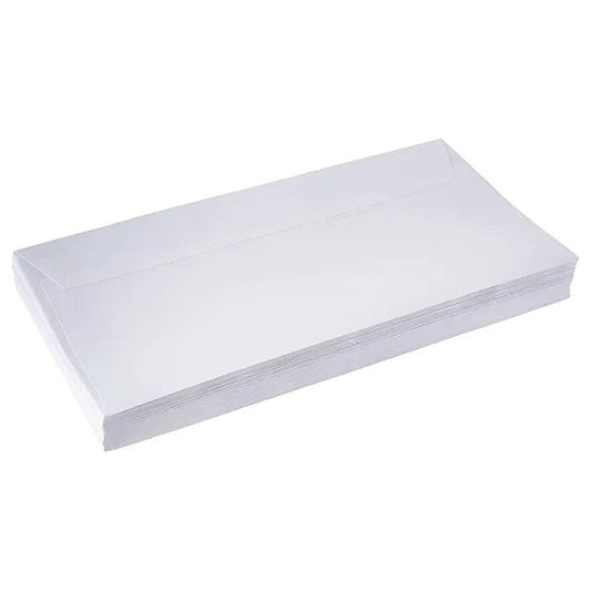 Maxi White Envelopes 80Gsm 4" X 9'' P&S 50Pc - Marah Kids
