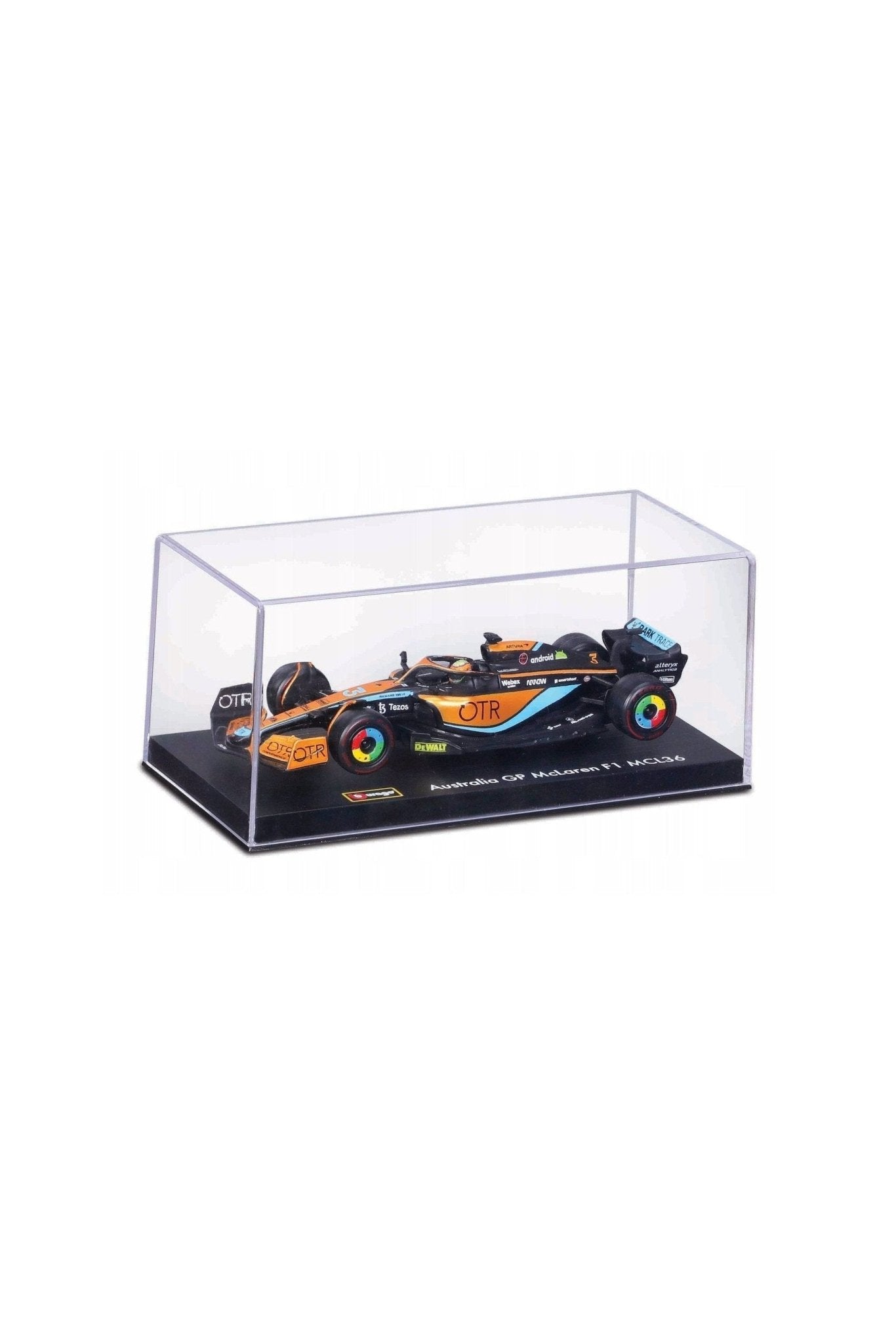 Bburago McLaren MCL36 F1 Car 3 Daniel Ricciardo 1:43 Diecast Model - Marah Kids
