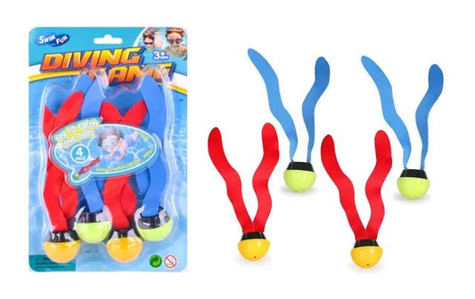 Mondo Diving Seaweed Toys 4Pcs - Marah Kids