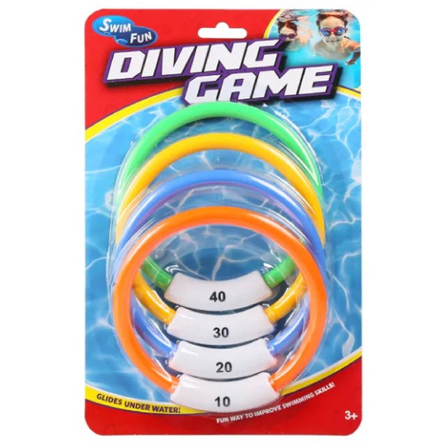 Mondo Diving Ring Toys 4Pcs - Marah Kids