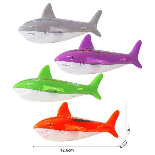 Mondo Diving Shark Toys 4Pcs - Marah Kids