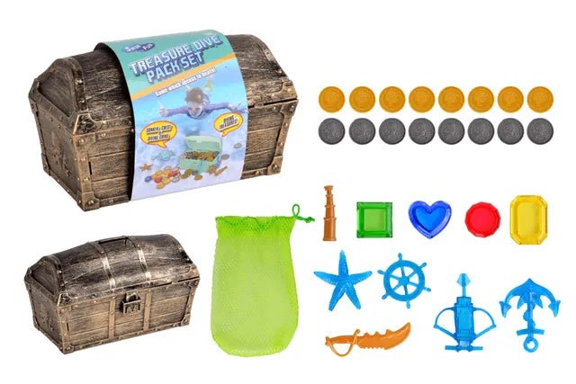 Mondo Diving Treasure Chest Set 27Pcs - Marah Kids