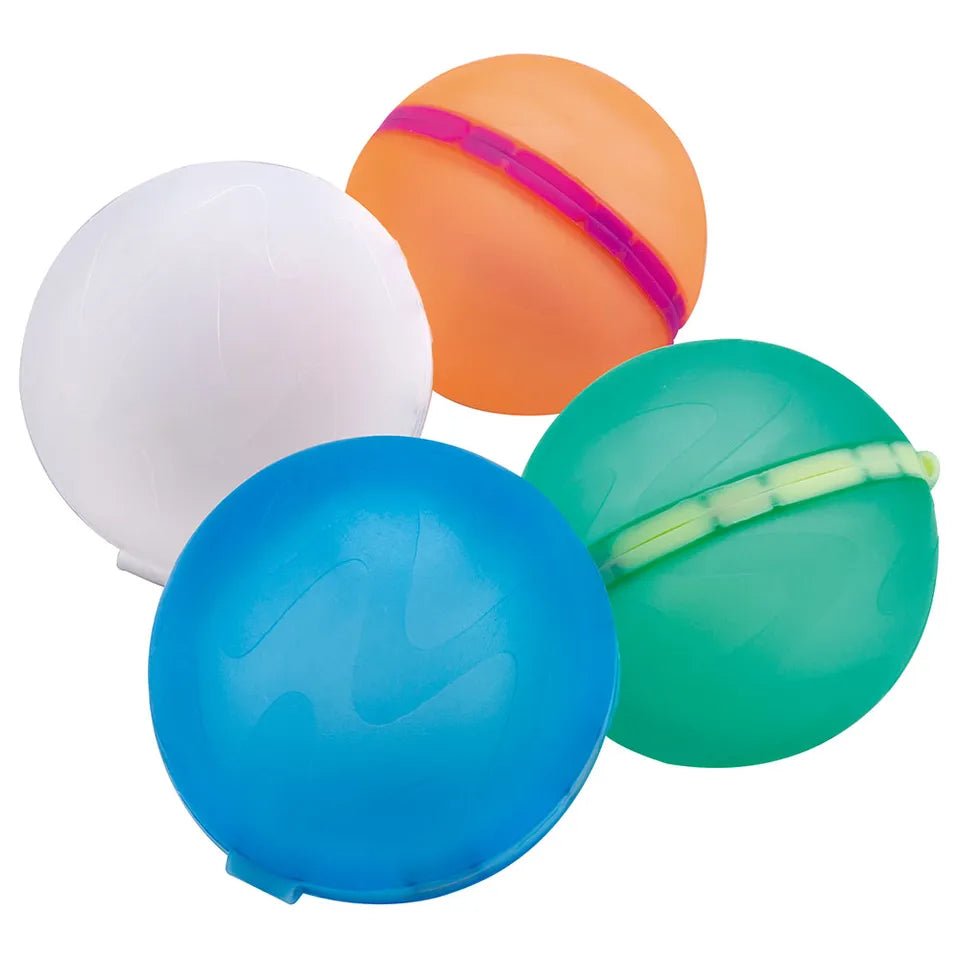WATER POLO BOMB REUSABLE MAGNETIC 4PC - Marah Kids