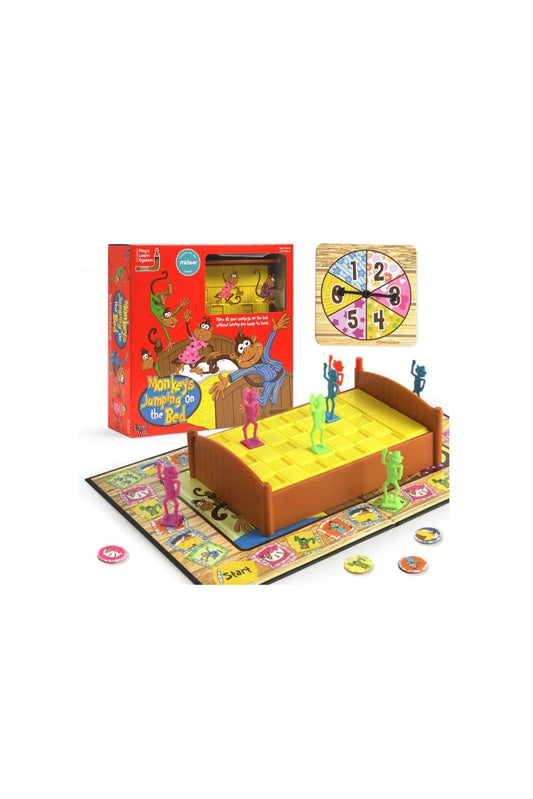 Monkeys Jumping On The Bed - Board Game - Marah Kids