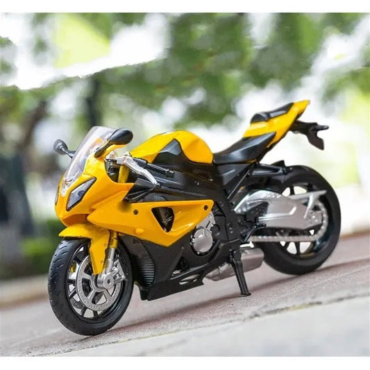 D - power MSZ - BMW S1000RR – Yellow | Die - Cast Replica, Ultimate Collector's Item, Limited Edition | Size - 1:12, For Kids 3+ - Marah Kids