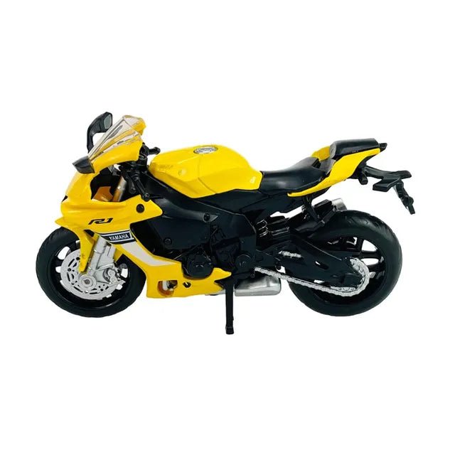 D - power MSZ - YAMAHA YZF - R1 - Yellow | Die - Cast Replica, Ultimate Collector's Item, Limited Edition | Size - 1:12, For Kids 3+ - Marah Kids