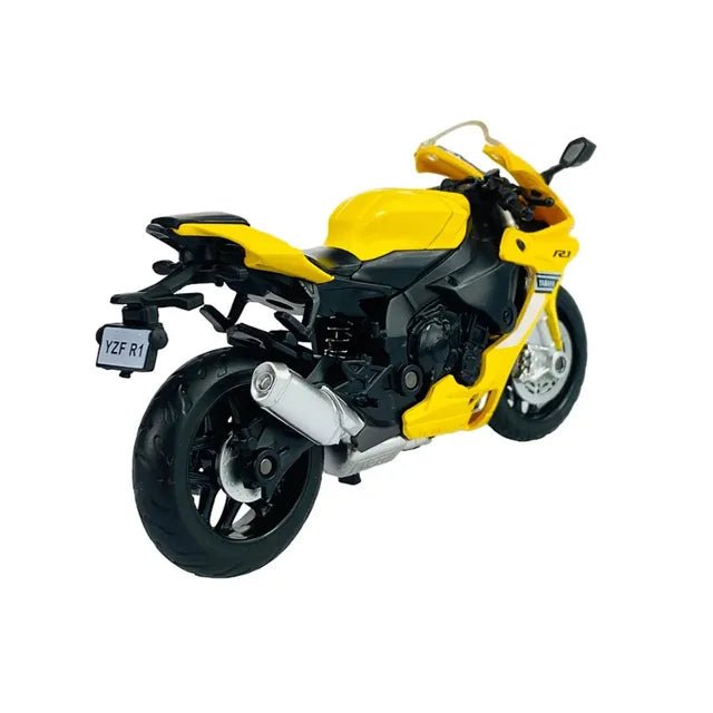 D - power MSZ - YAMAHA YZF - R1 - Yellow | Die - Cast Replica, Ultimate Collector's Item, Limited Edition | Size - 1:12, For Kids 3+ - Marah Kids