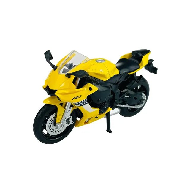 D - power MSZ - YAMAHA YZF - R1 - Yellow | Die - Cast Replica, Ultimate Collector's Item, Limited Edition | Size - 1:12, For Kids 3+ - Marah Kids