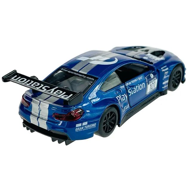 D - power MSZ – BMW M6 GT3 - Blue | Die - Cast Replica, Ultimate Collector's Item, Racing Cars | Toy Vehicles, Metal Toy Car Model - Pull Back Collection | Size - 1:32, For Kids 3+ - Marah Kids