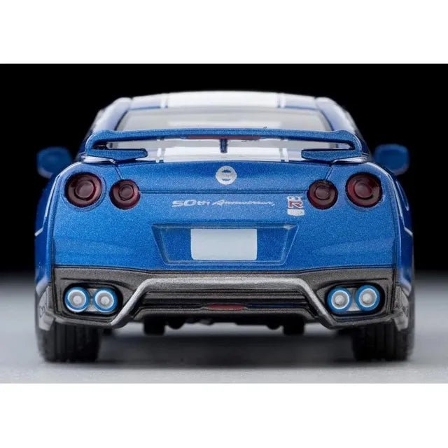 D - power MSZ - Nissan GT - R (R35) – Blue | Die - Cast Replica, 50th Anniversary - Ultimate Collector's Item, Limited Edition | Interact with Doors & Hoods - Pull Back Collection with Lights & Sounds | Size - 1:32, For Kids 3+ - Marah Kids