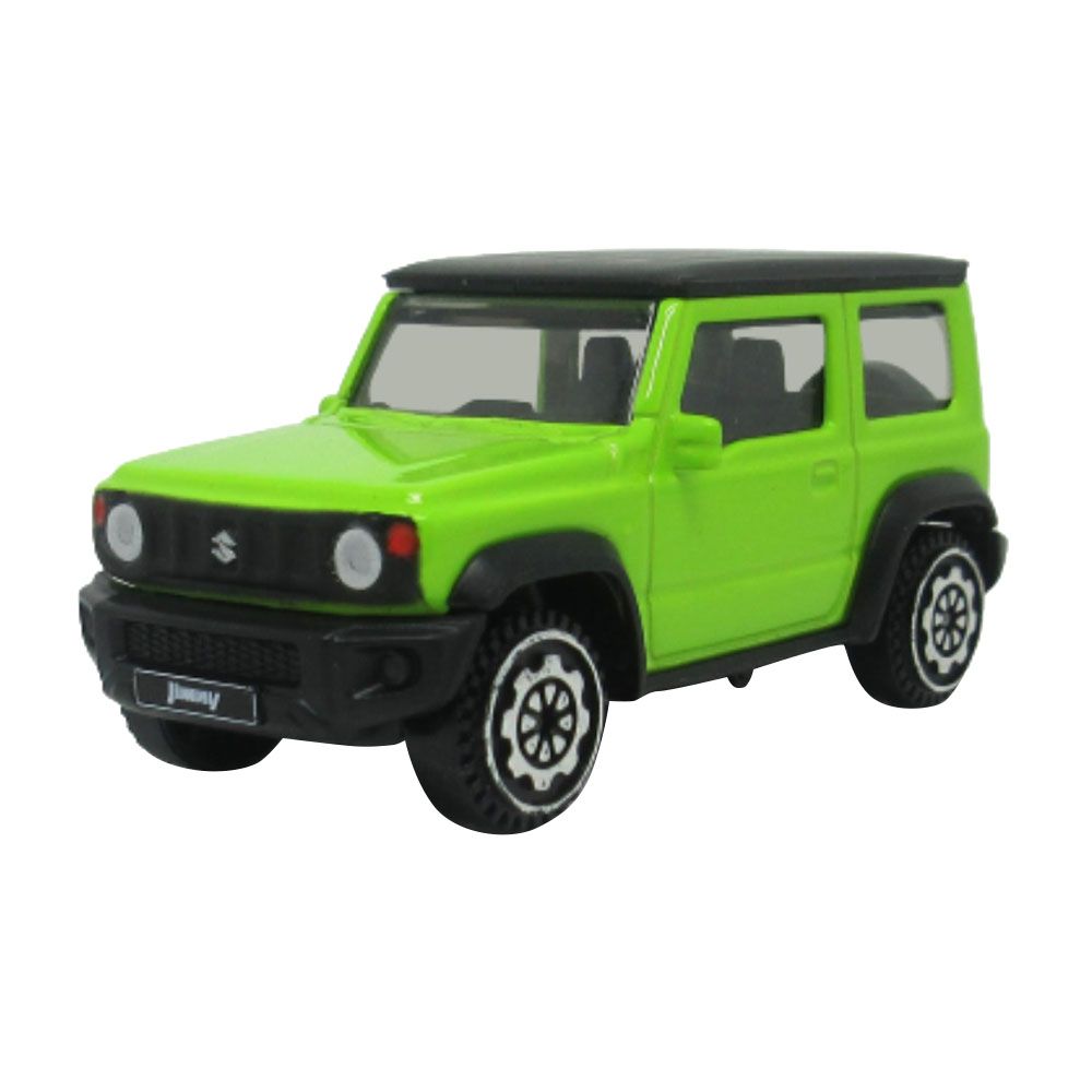 D - power MSZ – Suzuki Jimny - Green | Die - Cast Replica, Ultimate Collector's Item, SUV Cars | Toy Vehicles, Metal Toy Car Model - Pull Back Collection | Size - 1:48, For Kids 3+ - Marah Kids