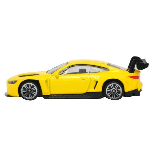 D - power MSZ – BMW M4 GT3 - Yellow | Die - Cast Replica, Ultimate Collector's Item, Race Cars | Toy Vehicles, Metal Toy Car Model - Pull Back Collection | Size - 1:64, For Kids 3+ - Marah Kids
