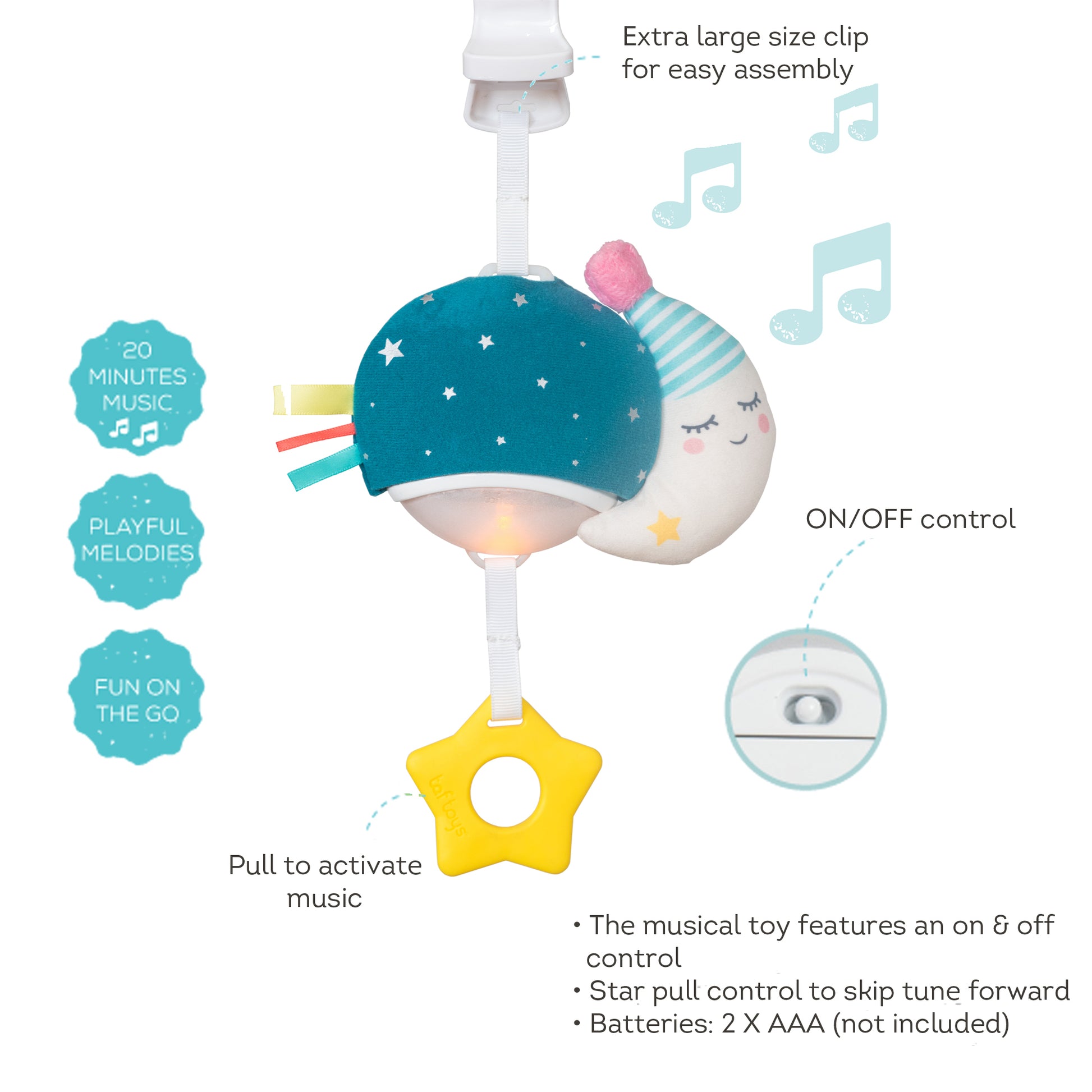 Taf Toys - Musical Mini Moon - Marah Kids