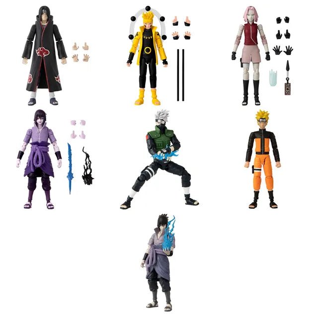 Anime Heroes Naruto 5Asst 6.5" - Marah Kids
