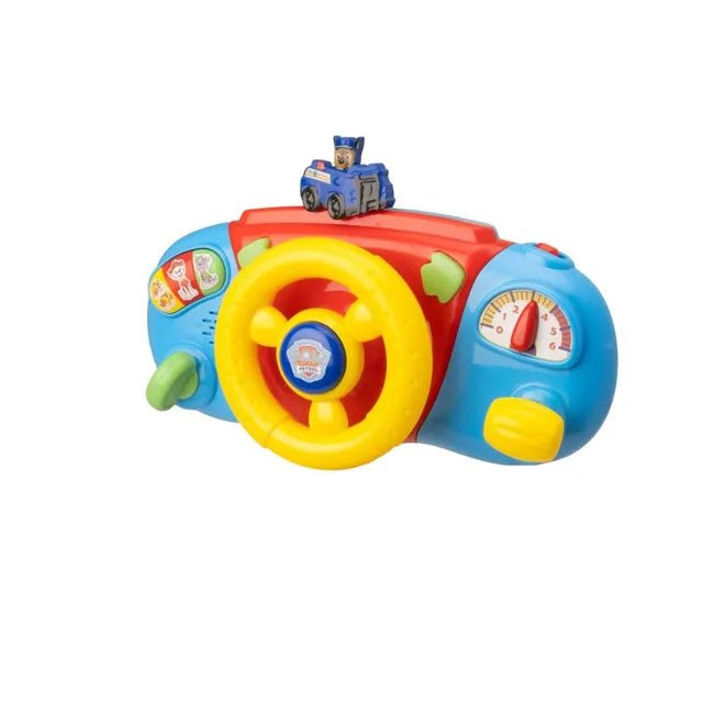 Nickelodeon - Paw Patrol Activity Driver Dashboard steering wheel | Lights and Sound Effects, interactive | Gift Ideal for ages 6 months - Marah Kids