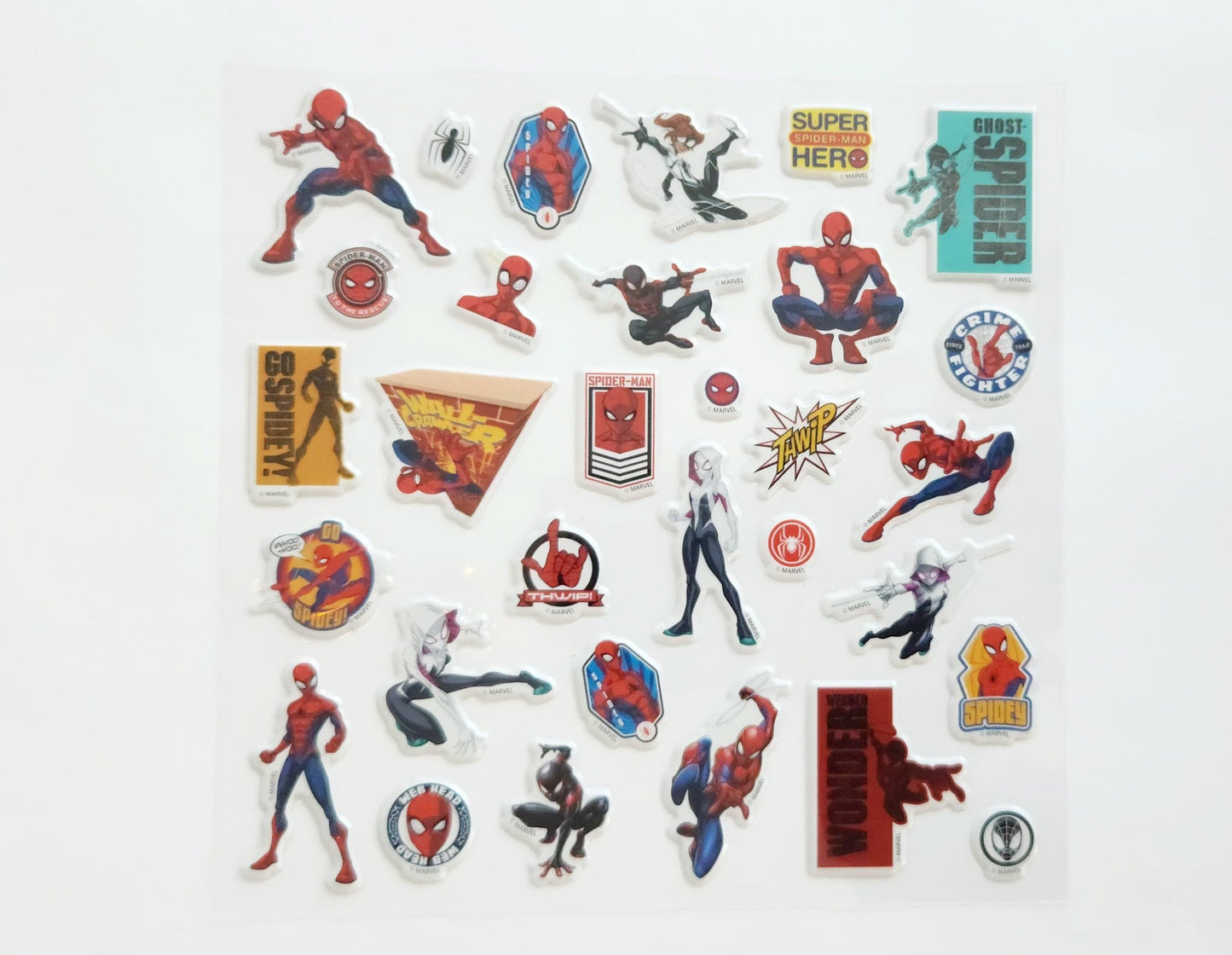Disney Spider - Man Puffy Sticker Play Set - Marah Kids