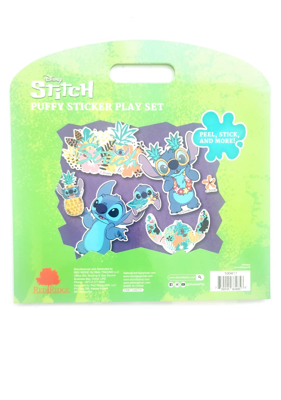 Disney Stitch Puffy Sticker Play Set