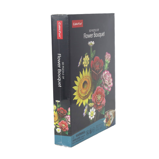 CUBIC FUNun 3D Puzzle Flower Bouquet 285pieces - Marah Kids