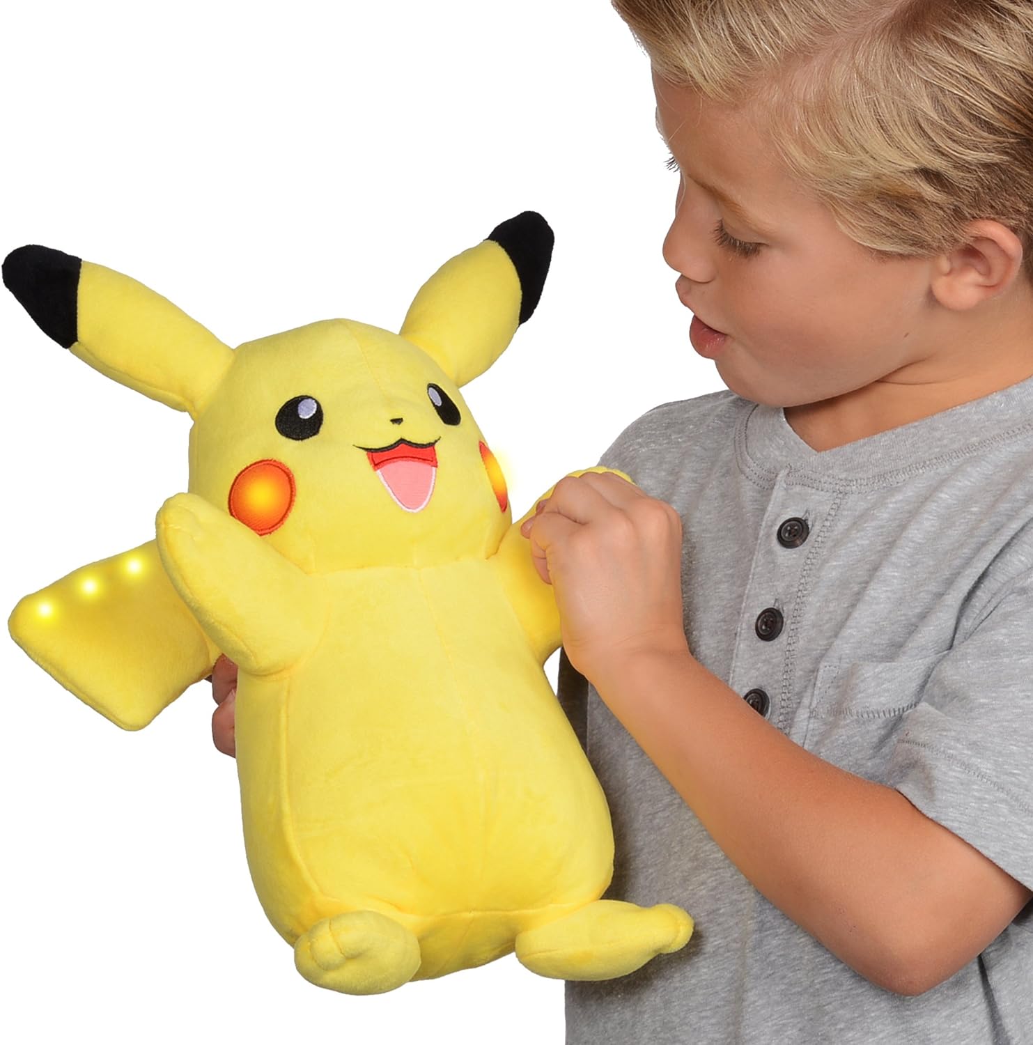 Jaswar - Pokemon Plush Power Action Pikachu Bo - Marah Kids