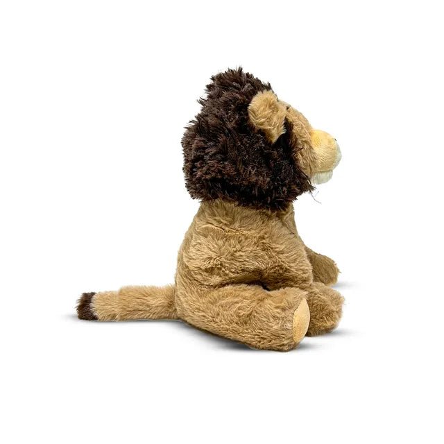 Your Planet 9" Eco Plush Teddy Bear Elephant, Lion, Panda, Gorilla Wildlife Soft Toys| Made from 100% Recycled Plastic|Kawaii Plush Cute Plushies| (Lion) - Marah Kids
