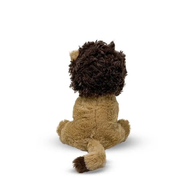 Your Planet 9" Eco Plush Teddy Bear Elephant, Lion, Panda, Gorilla Wildlife Soft Toys| Made from 100% Recycled Plastic|Kawaii Plush Cute Plushies| (Lion) - Marah Kids