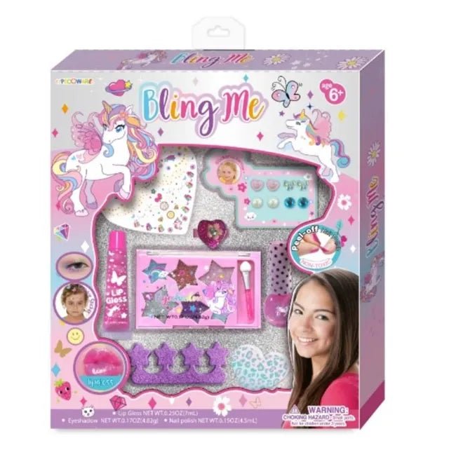 Pecoware - Bling Me Sparkling Makeup & Accessory Kit - Multicolor - Marah Kids