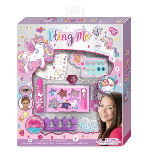 Pecoware - Bling Me Sparkling Makeup & Accessory Kit - Multicolor - Marah Kids