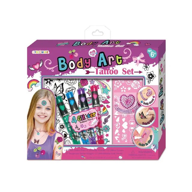 Pecoware - Body Art Tattoo Set - Marah Kids